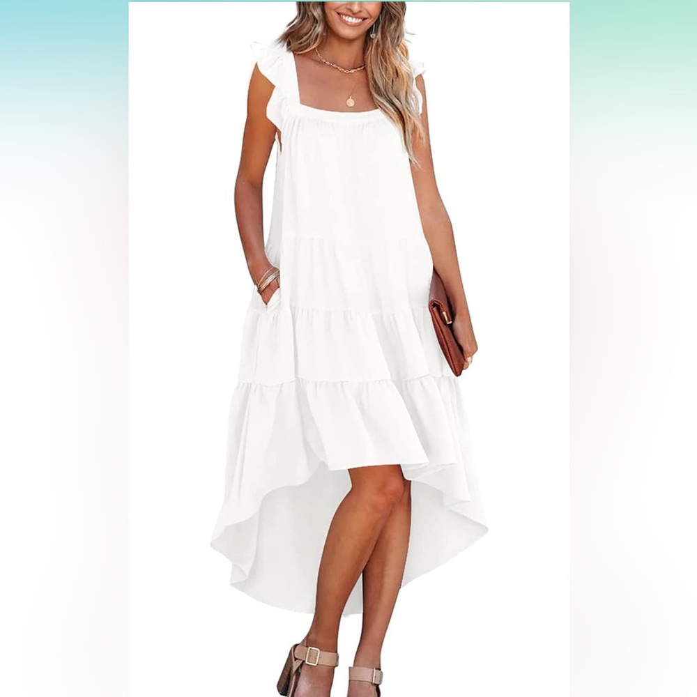 white dress